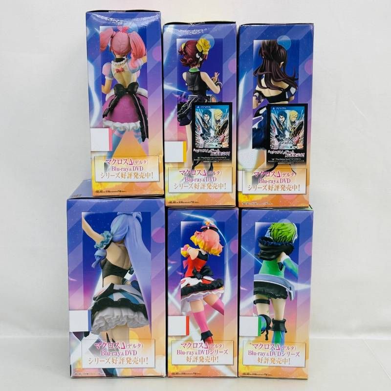 未開封】 マクロス Δ ワルキューレ SQ 6体 フィギュア まとめ セット