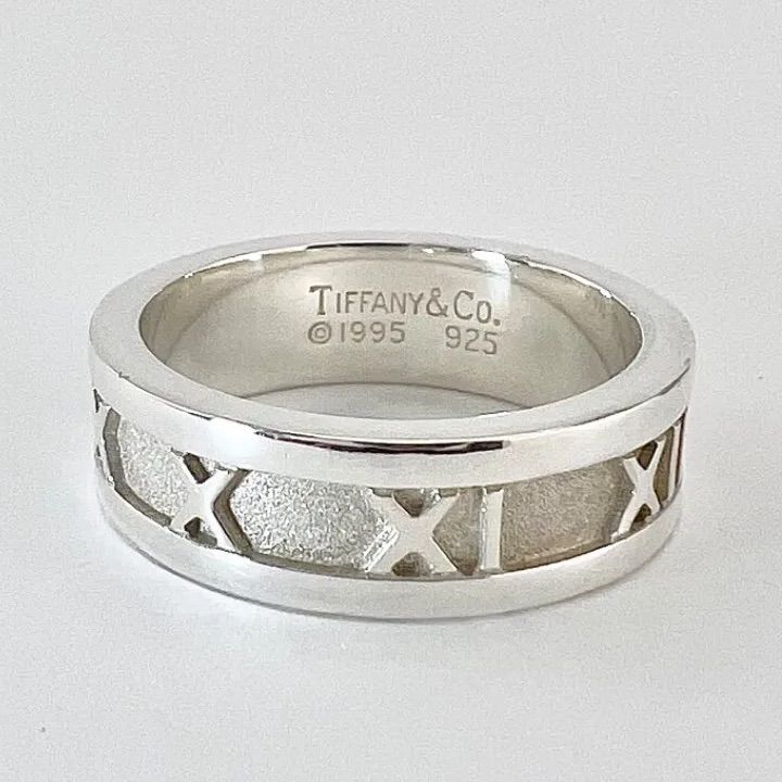 1円～ TIFFANY&Co. ティファニー アトラス シルバー リング 925 約10号 