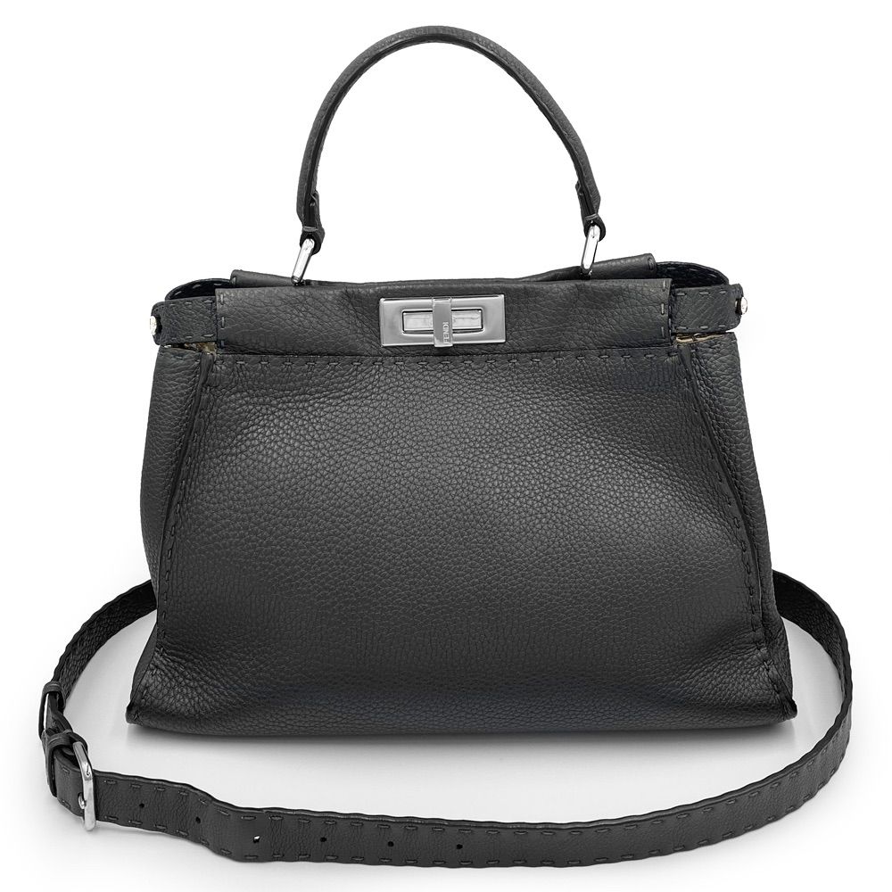美品】フェンディ FENDI ピーカブー セレリア ミディアム 2way 