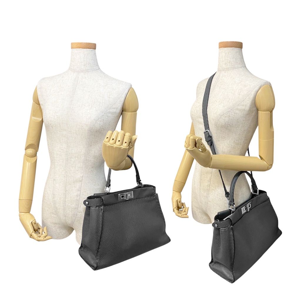 美品】フェンディ FENDI ピーカブー セレリア ミディアム 2way 