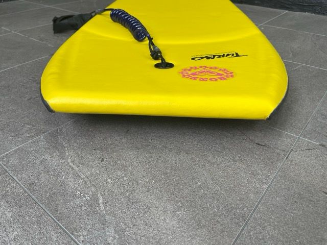 2025，大人気 TURBO ボディボード 約51x6x100cm イエロー スポーツ用品