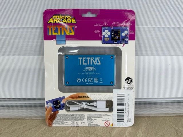 新品未開封 Micro Arcade TETRIS マイクロアーケード テトリス ミニ