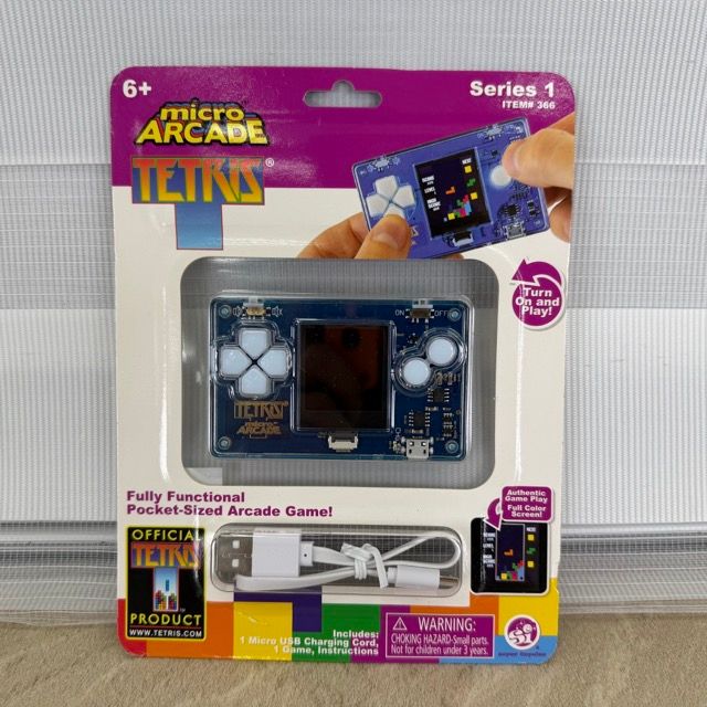 新品 未開封 TETRIS テトリス ミニ アーケードゲーム 新品 未開封 TETRIS テトリス ミニ アーケードゲーム 【公式通販】