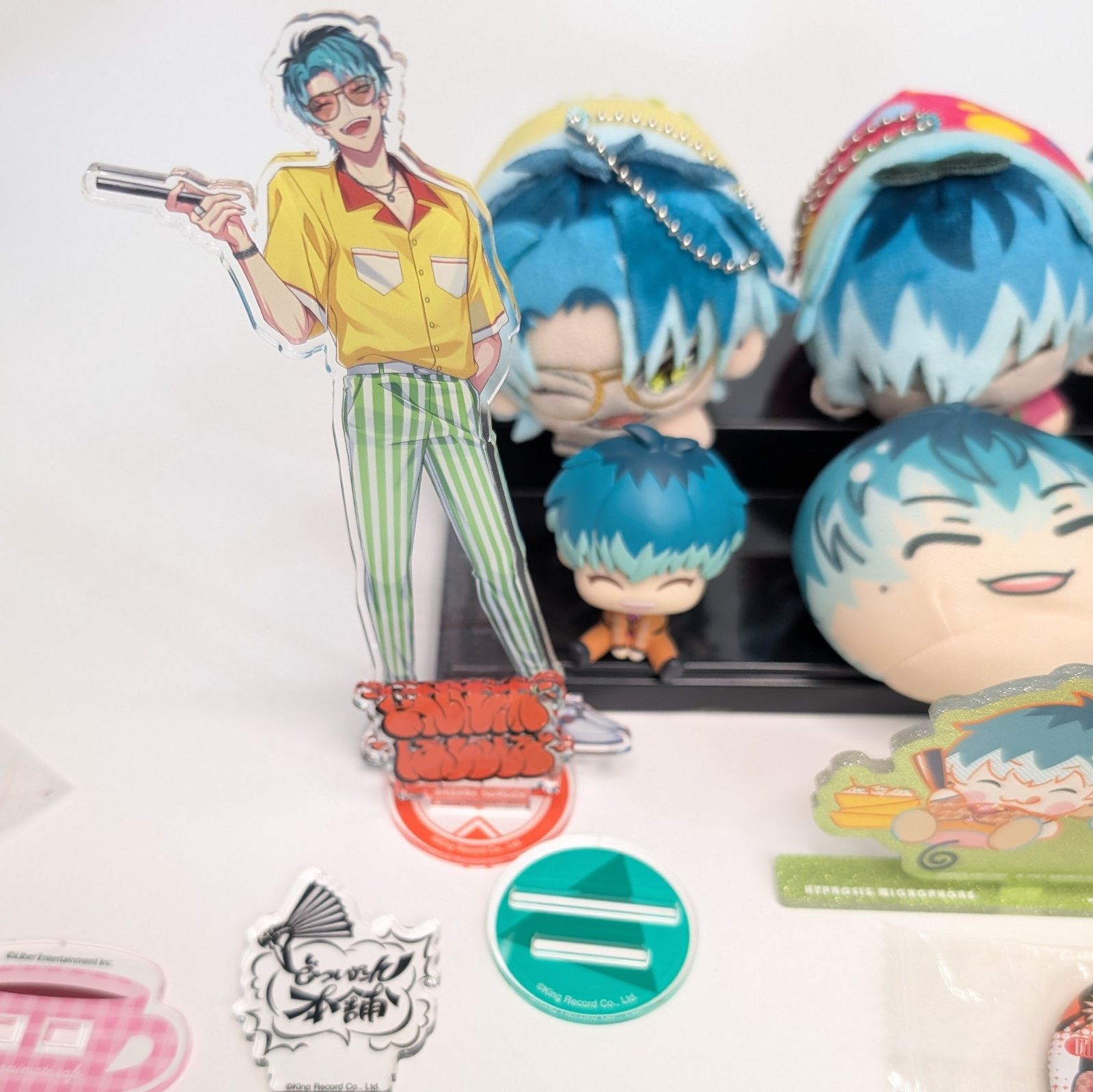 ヒプノシスマイク 白膠木簓 ぬいぐるみマスコット&もちころりん