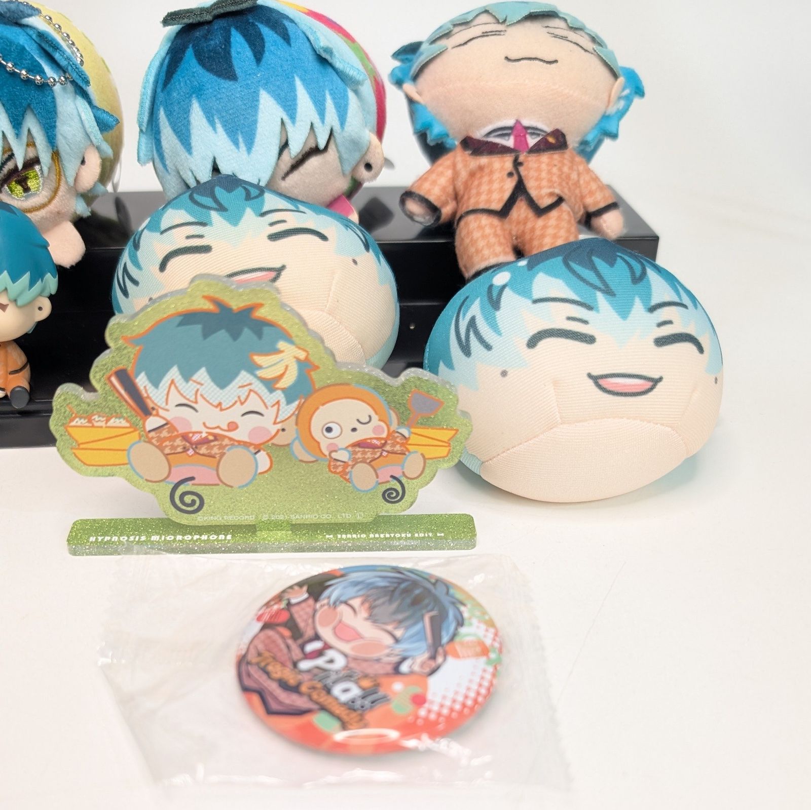 ヒプノシスマイク 白膠木簓 ぬいぐるみマスコット&もちころりん