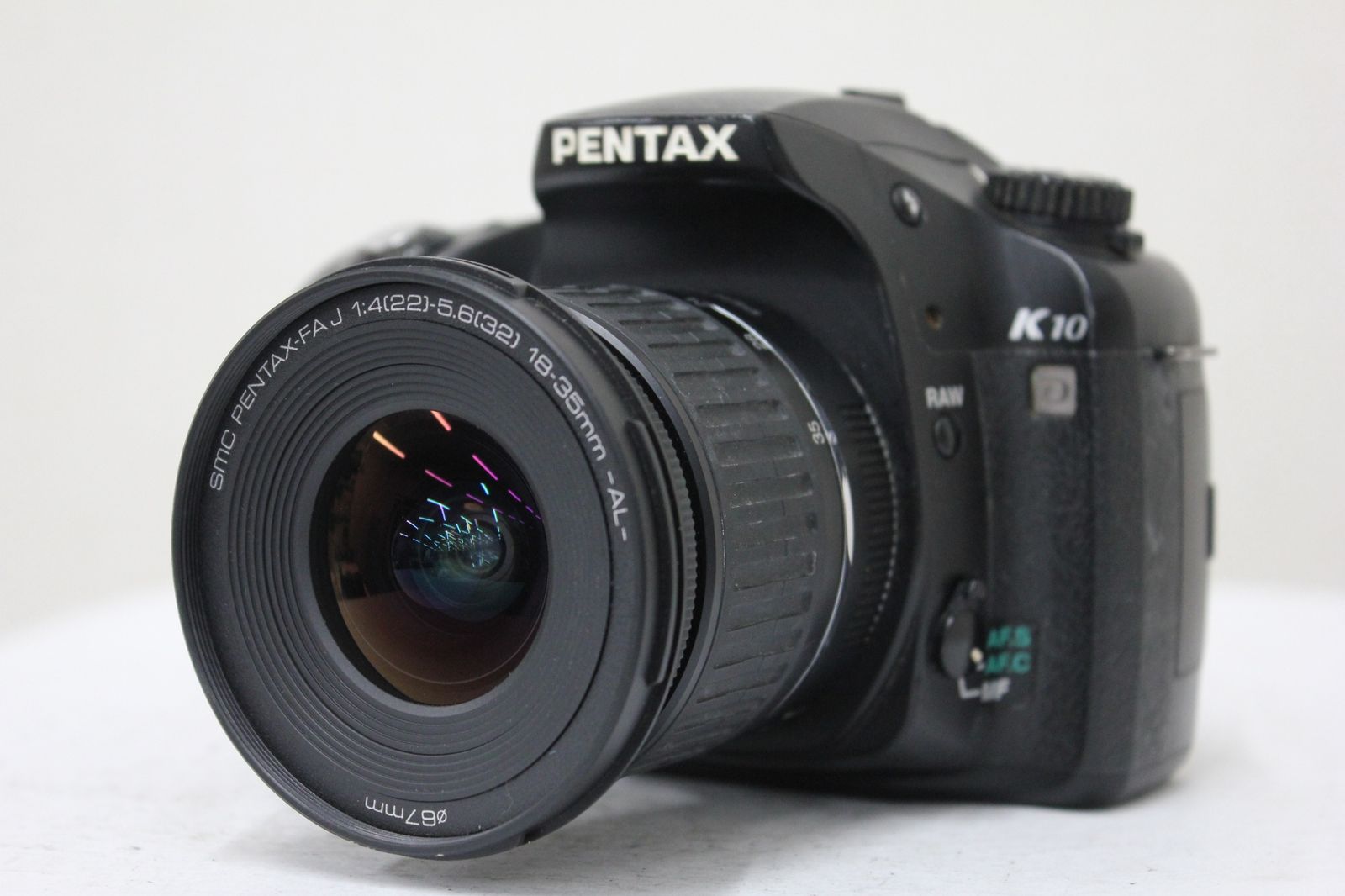 返品保証】 ペンタックス Pentax K10 D smc PENTAX-FA J 18-35mm F4 