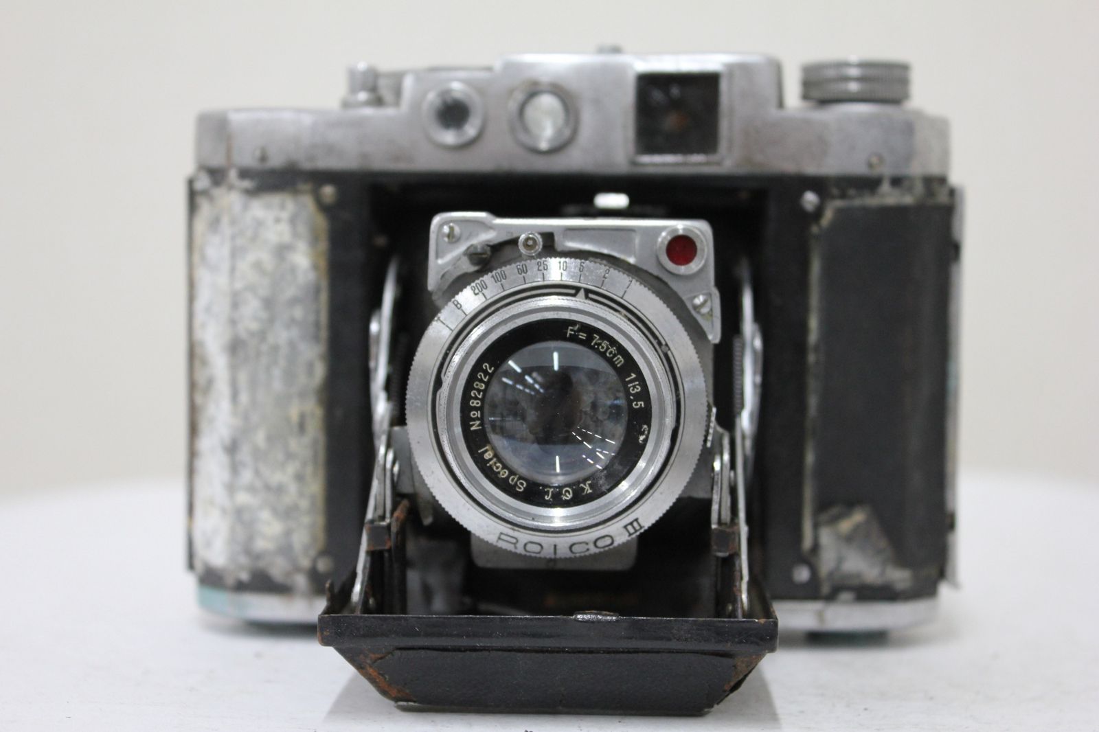 カメラ 【訳あり品】 マミヤ Mamiya six Special 7.5cm F3.5 蛇腹