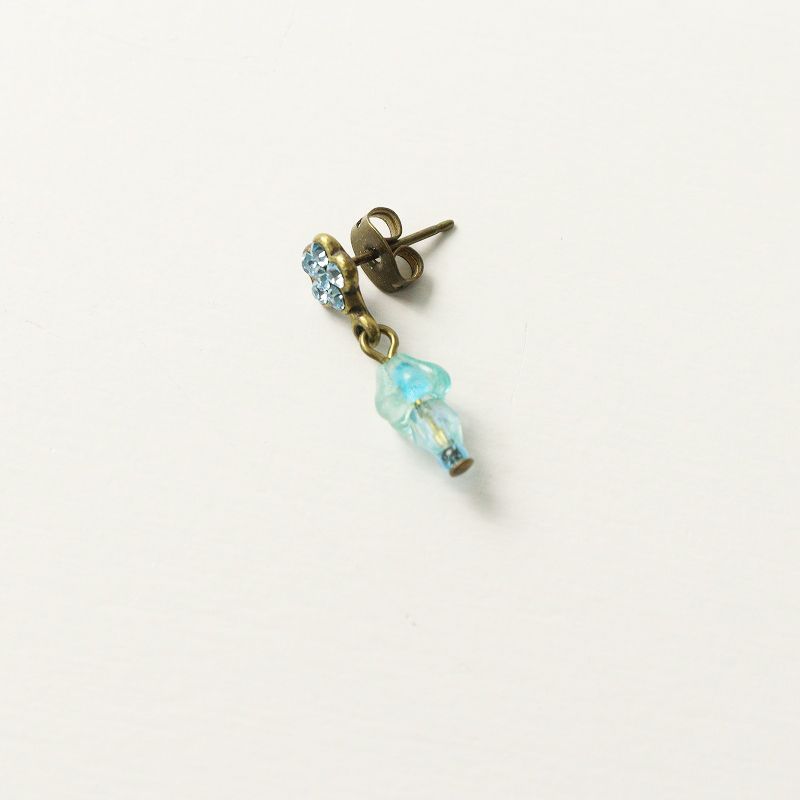 ミハエルネグリン Michal Negrin クリスタルフリンジモチーフ ピアス 