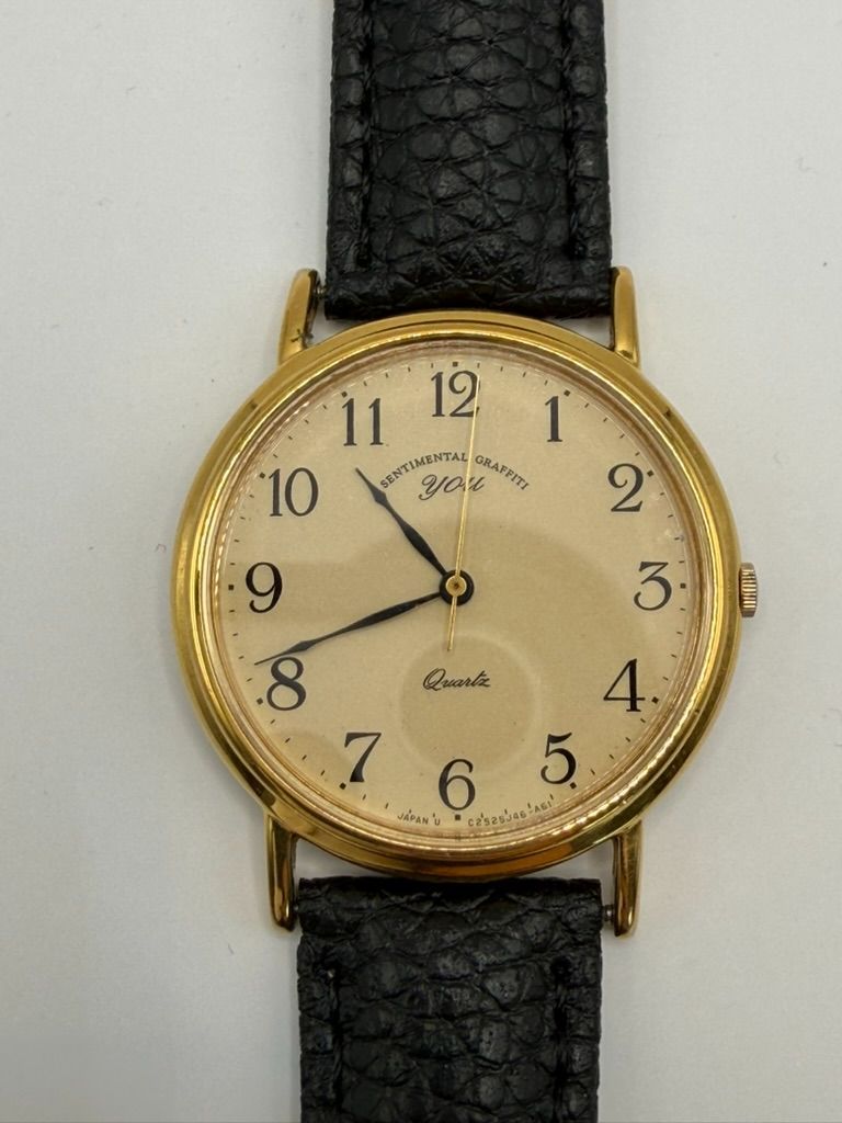 メンズ 1990年代 日本製 Orient ORIENT YOU クォーツ腕時計 C255J4-60 