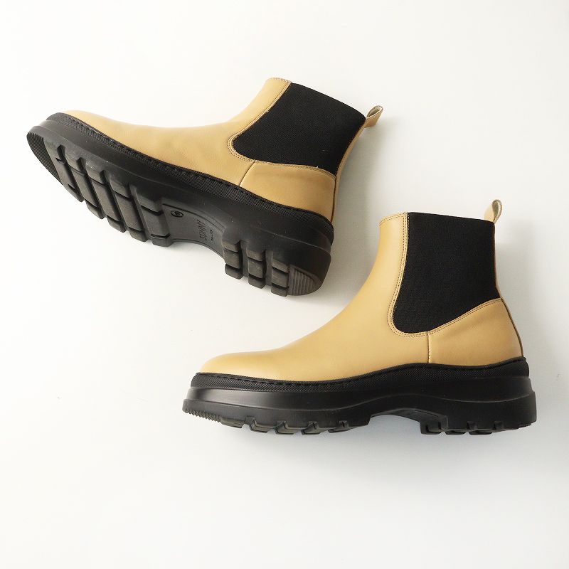 美品 定価4.2万 ペリーコサニー PELLICO SUNNY ボリュームサイドゴア 