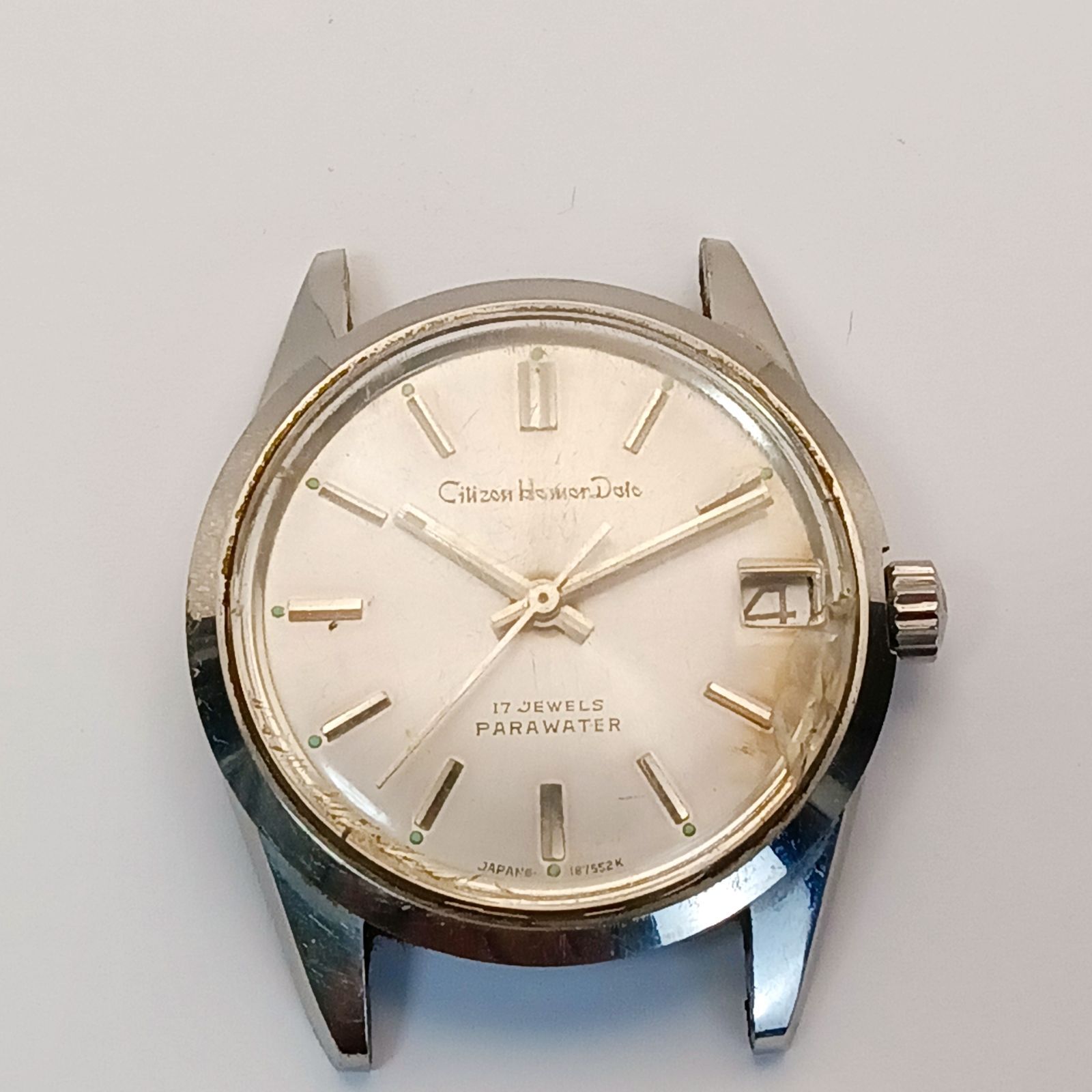稼働 良品0313-5 CITIZEN Homer Date シチズン ホーマーデイト 4