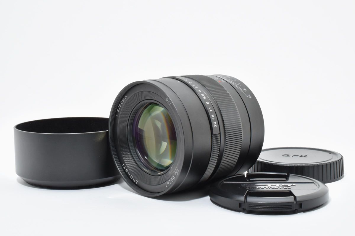 中一光学 ZHONG YI SPEEDMASTER 80mmF1.6 GFX用