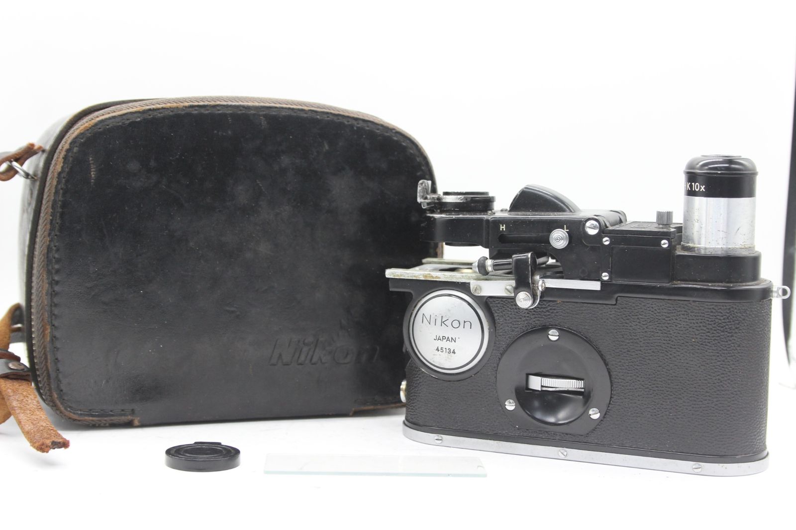 NIKON 携帯顕微鏡 H型 顕微鏡の軌跡】 南極にも行った、カメラサイズ