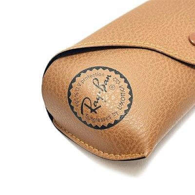 Ray-Ban] レイバン 純正 ケース サングラスケース ブラウン レザー
