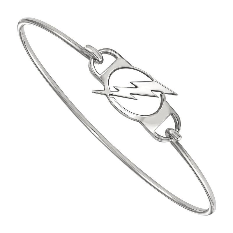 ロゴアート レディース ブレスレット・バングル・アンクレット アクセサリー LogoArt New York Islanders Sterling Silver Medium Logo Pendant