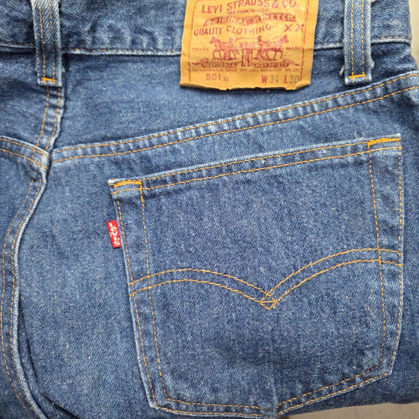 Levi's ストレートデニム パンツ 3 S02717 リーバイス Levi's デニム パンツ 501xx 552 ストレート W34