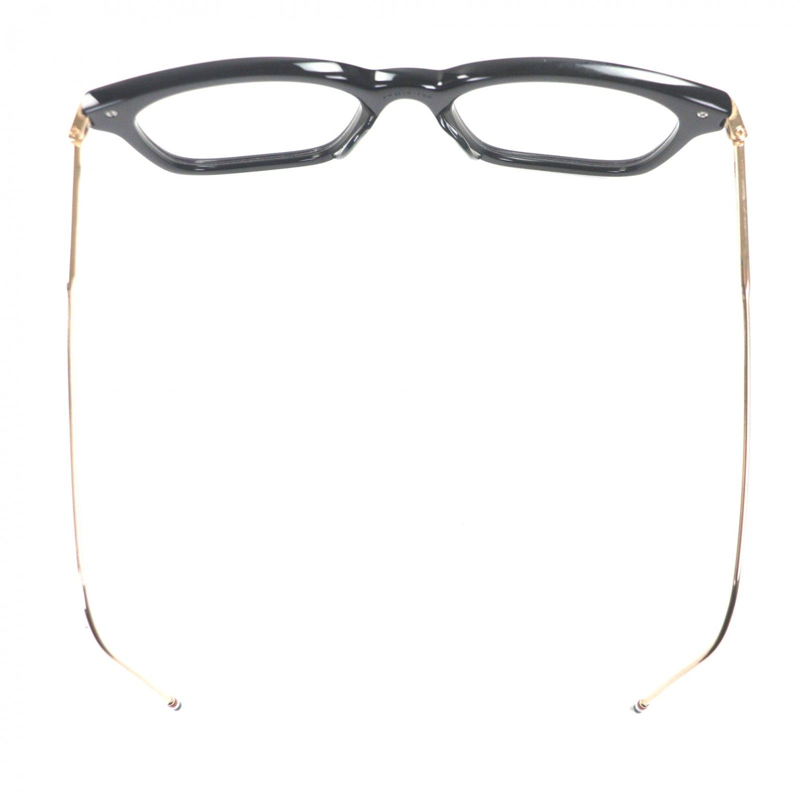 美品▽THOM BROWNE トムブラウン TB-701-A スクエアフロント メガネ