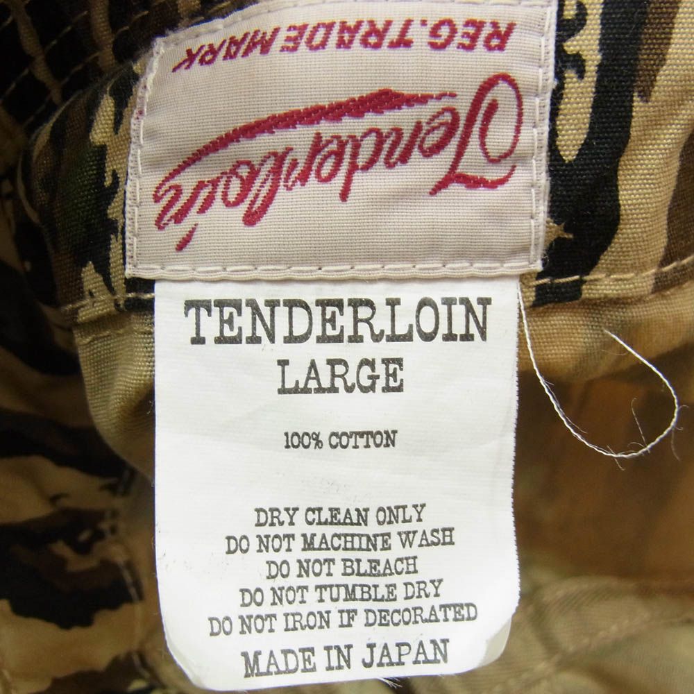 TENDERLOIN テンダーロイン T-JUNGLE HAT ジャングル 迷彩 カモ 帽子