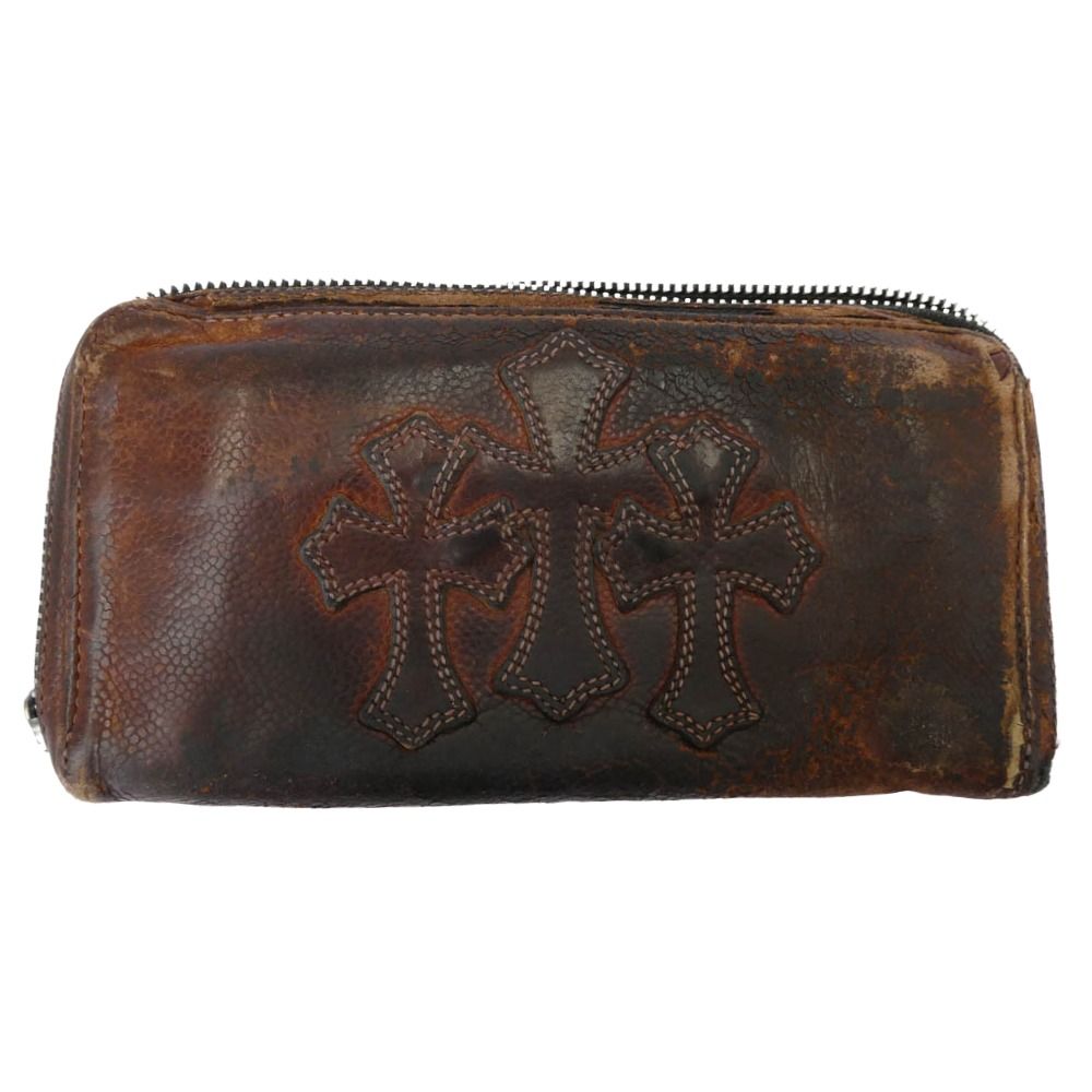 CHROME HEARTS クロムハーツ（原本無） REC F ZIP 3 セメタリー クロス