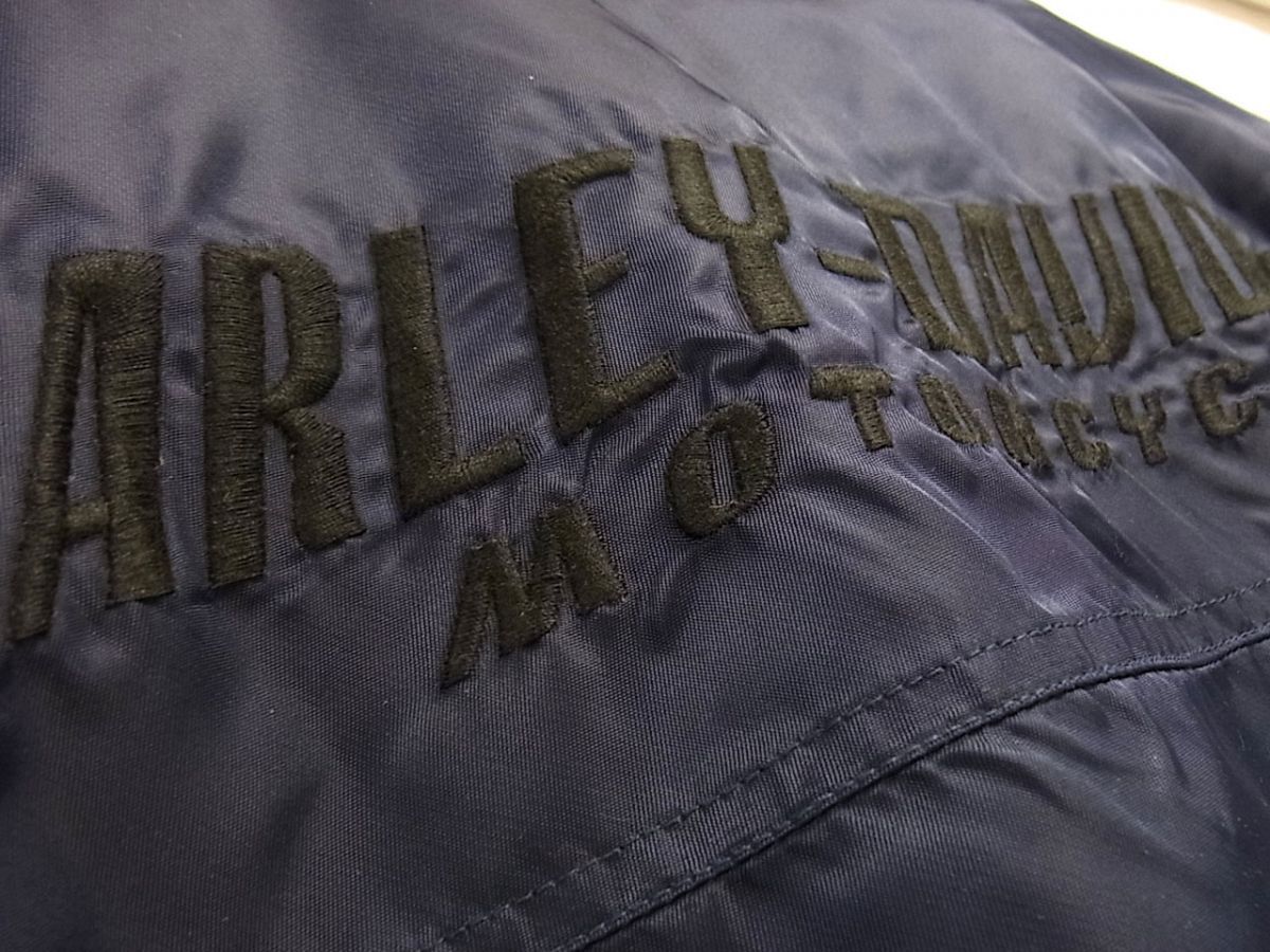 新品 定価29.370円☆Harley Davidson ハーレーダビッドソン MA-1タイプ