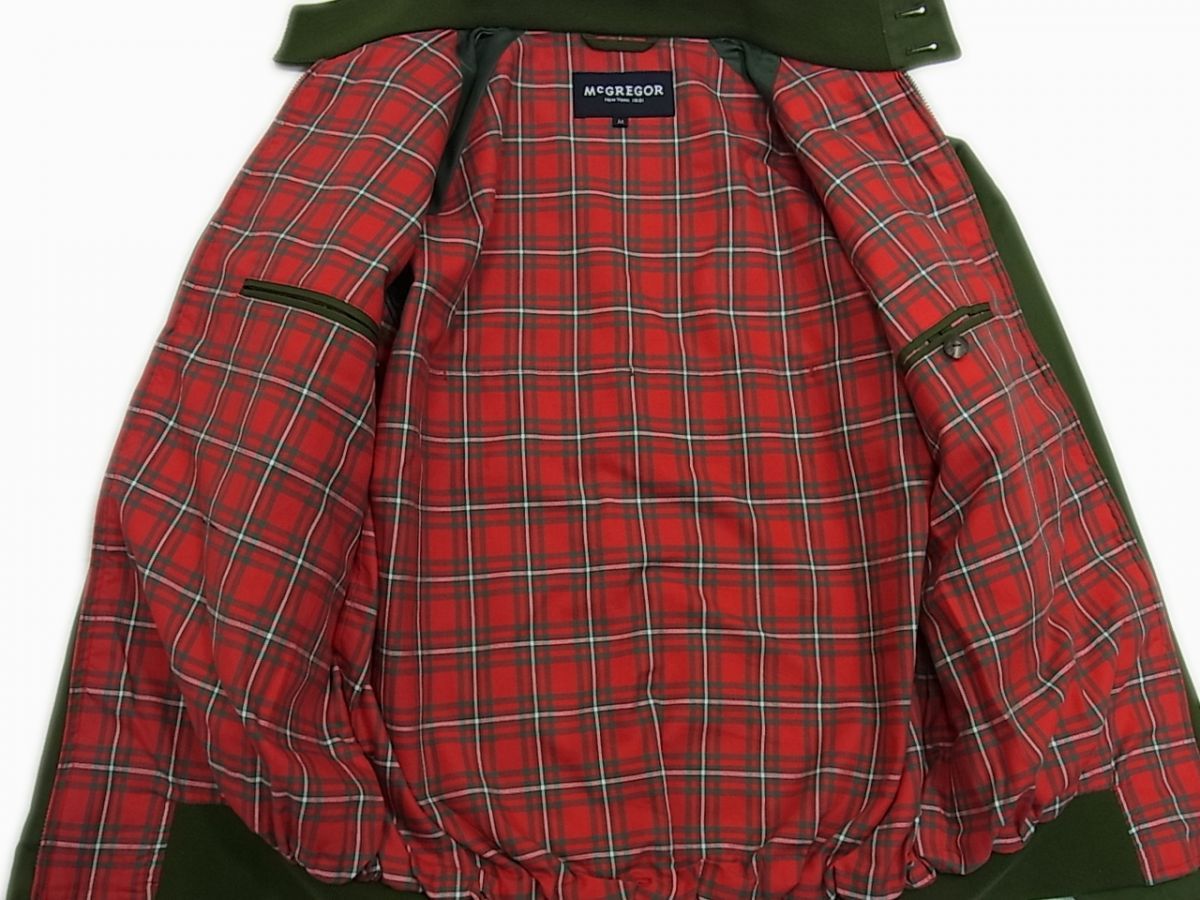 極美品 定価36,300円◇McGREGOR スイングトップ ハリントンジャケット 