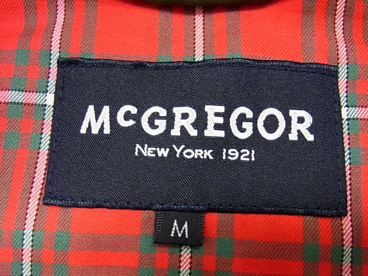 極美品 定価36,300円◇McGREGOR スイングトップ ハリントンジャケット 