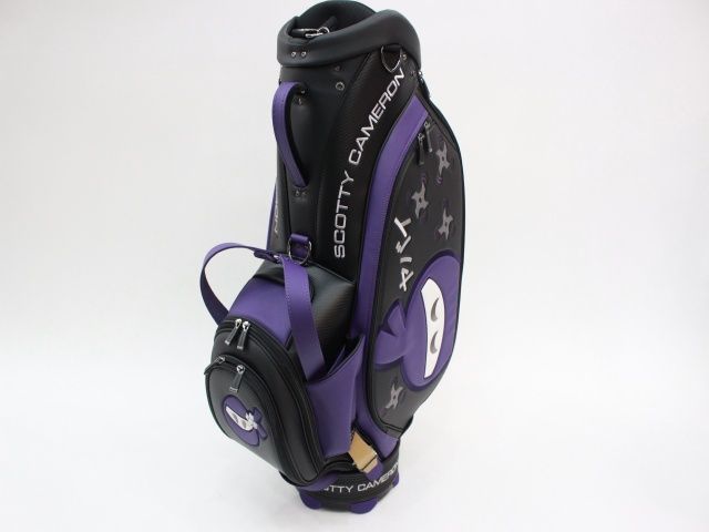  未使用 キャディバッグ スコッティキャメロン サークルT ワサビ Tour Bag Warrior Family Purple|Black||0 8244 スパイクシューズ ゴルフバッグ キャディバッグ ゴルフ