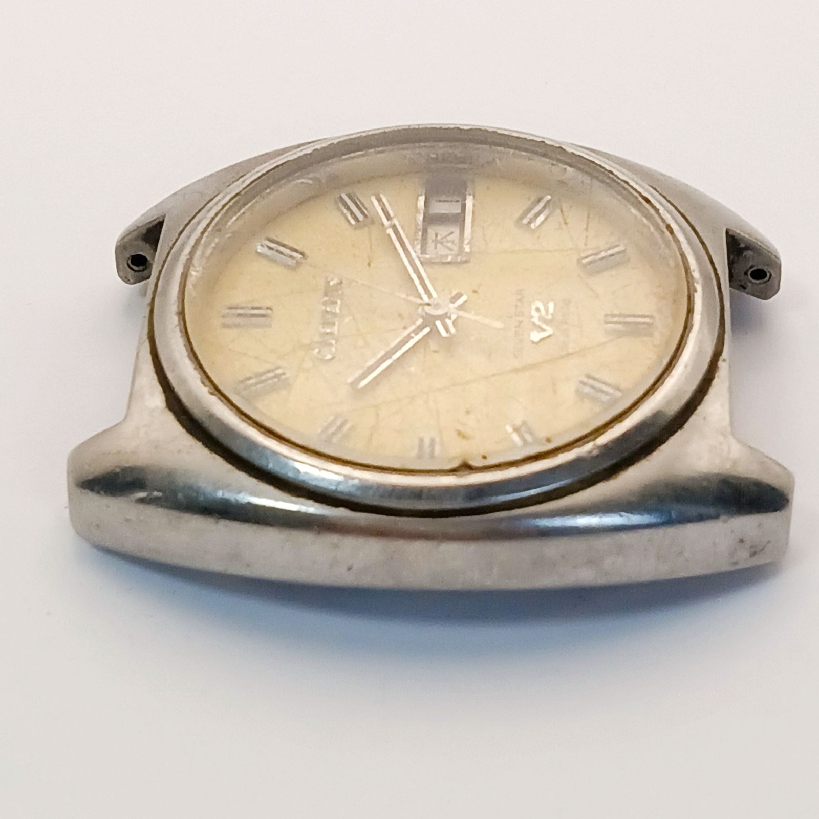 稼働 良品】0331-6 CITIZEN SEVEN STAR V2 シチズン セブンスター 4 