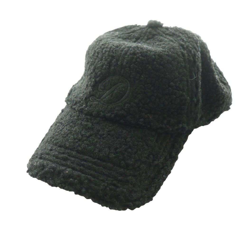 ダーリッチ Darich タグ付き 23AW ロゴボアキャップ 帽子 F 黒