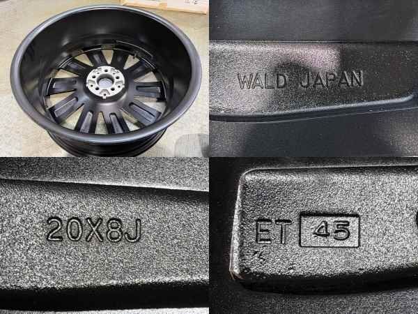 ほぼ未使用】WALD BALCAS B11C ヴァルド バルカス 20インチ 4本 