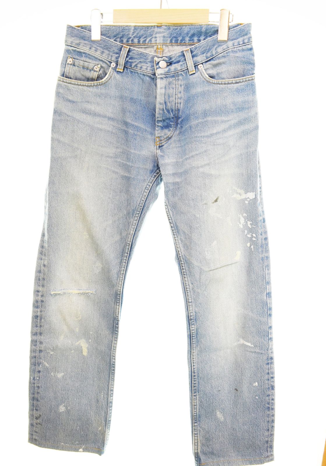 ヘルムートラング HELMUT LANG 90s Damage Paint Denim ペンキデニム 