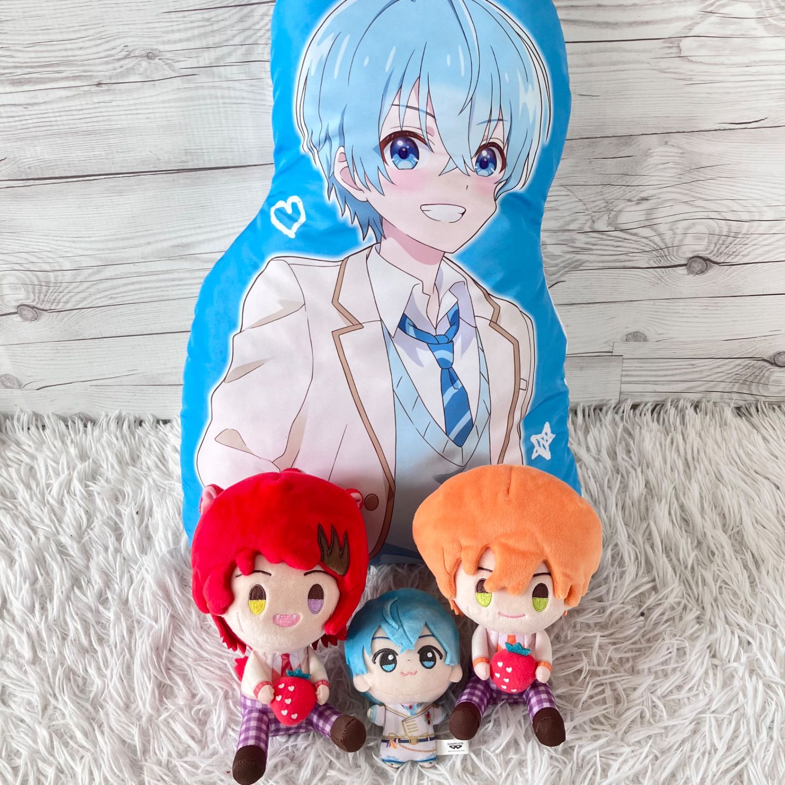 すとぷり ぬいぐるみ クッション マスコット 4点セット 1番くじ 劇場版 