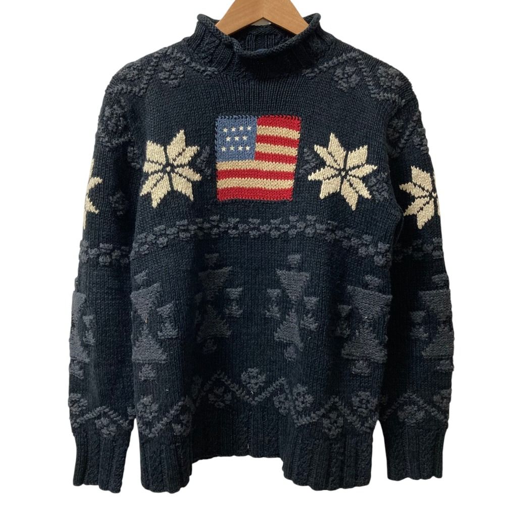 美品 POLO SPORT RALPH LAUREN ポロスポーツ ラルフローレン 星条旗 