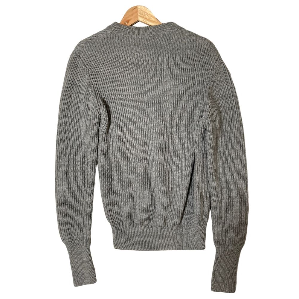 良品 HIKE ハイク RIB CREWNECK SWEATER リブ セーター 162-11077 サイズ1 グレー レディース 古着 中古 USED 良品 HIKE ハイク RIB CREWNECK SWEATER リブ セーター 162-11077
