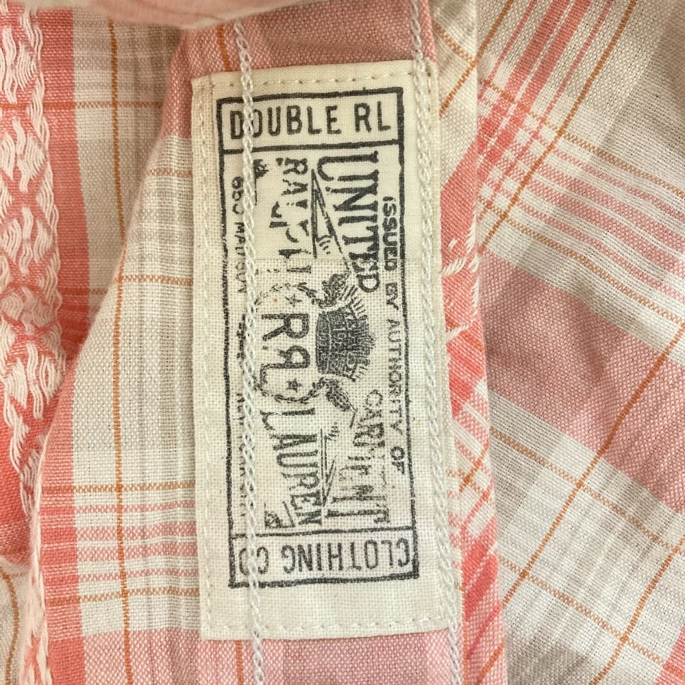 良品 RRL RALPH LAUREN ダブルアールエル ラルフローレン チェック柄