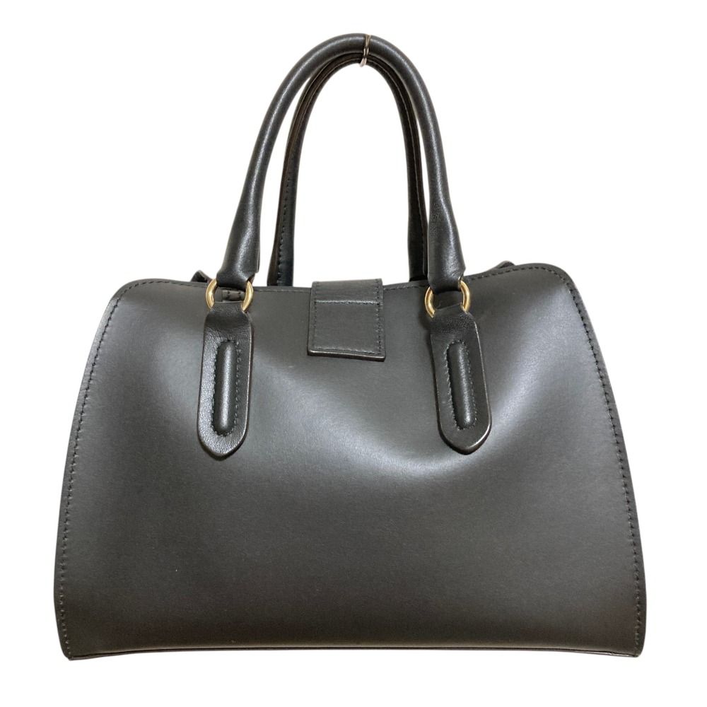 良品 FURLA フルラ ミラノS レザー 2WAY ハンドバッグ ショルダー 