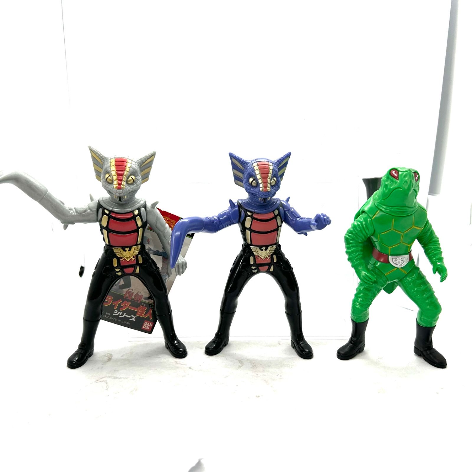 ライダー怪人シリーズ『カメバズーカ』&『ガラガランダ』3体まとめて