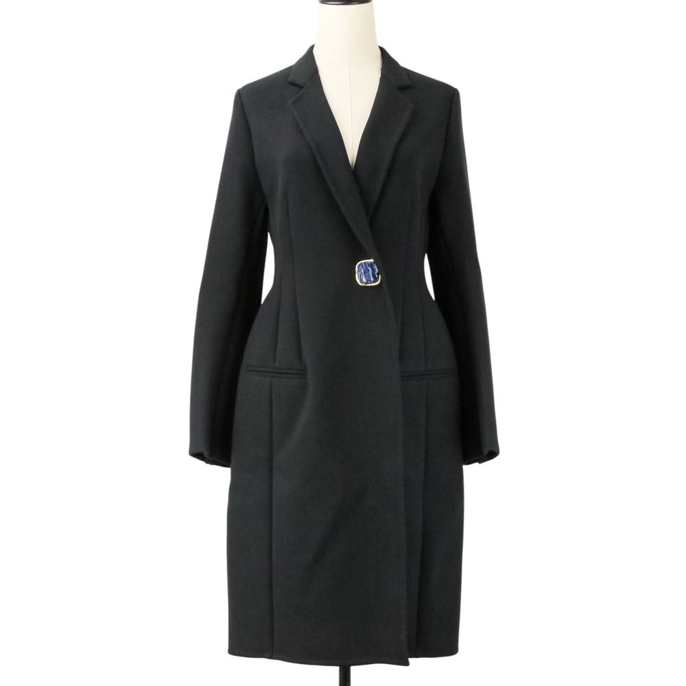 美品 CELINE セリーヌ フィービー期 Gem Button ウエストマーク ロング
