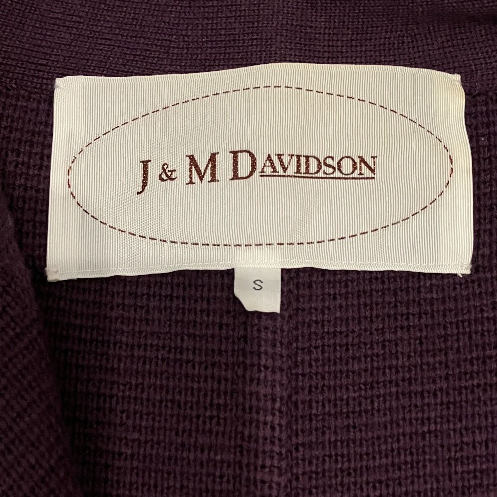 美品 J&M DAVIDSON ジェイアンドエムデヴィッドソン ウール ニット