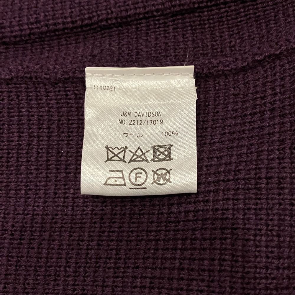 美品 J&M DAVIDSON ジェイアンドエムデヴィッドソン ウール ニット