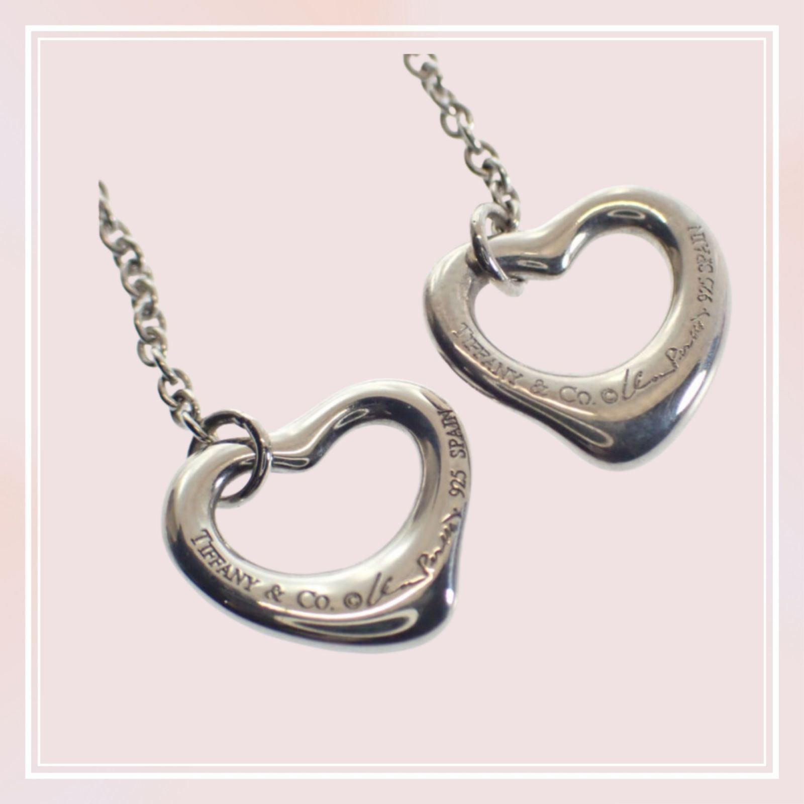 Tiffany ティファニー オープンハート ピアス フック Ag925 Tiffany ティファニー オープンハート ピアス フック Ag925 【公式通販】