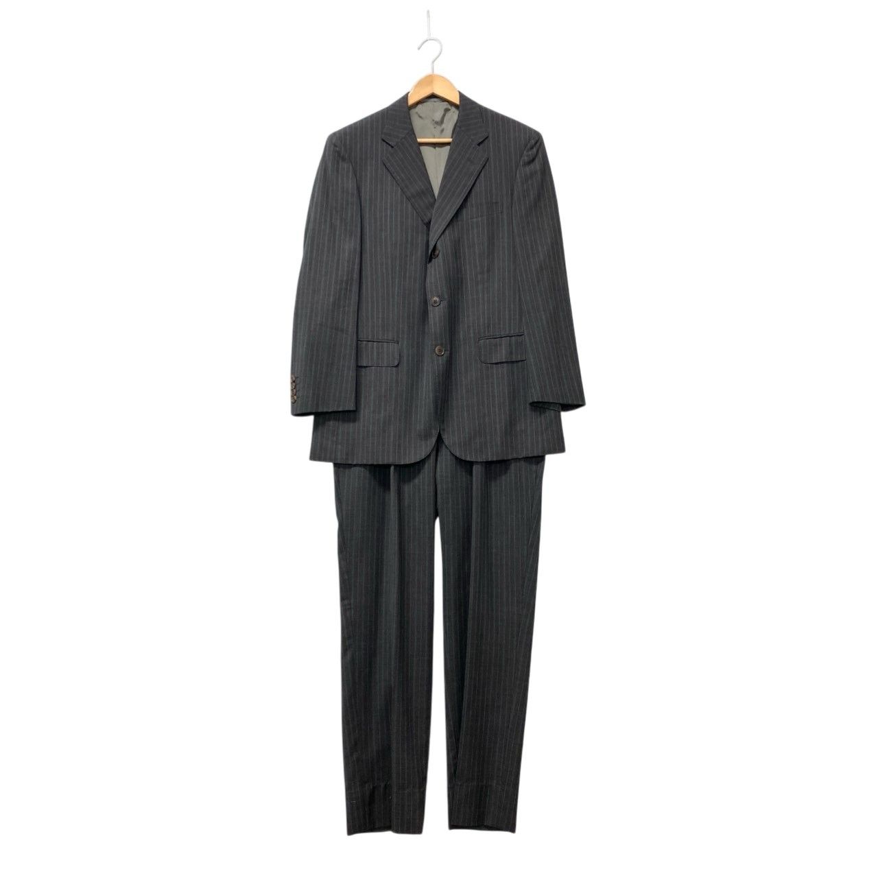 73c13 BURBERRY LONDON バーバリーロンドン シングルスーツ セットアップ ビジネス 175  AB6 ウール メンズu02t 73c13 BURBERRY LONDON バーバリーロンドン シングルスーツ