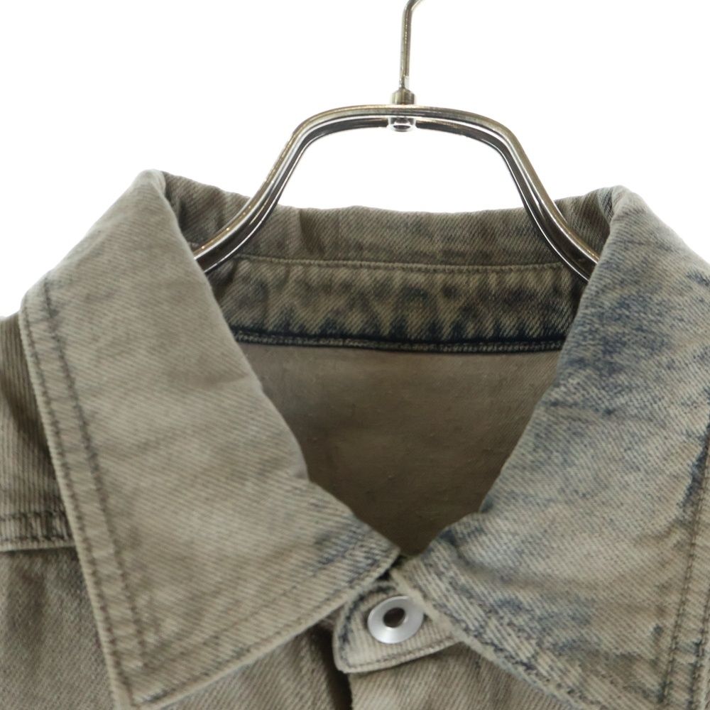 DRKSHDW (ダークシャドウ) OUTERSHIRT 長袖デニムシャツ インディゴ