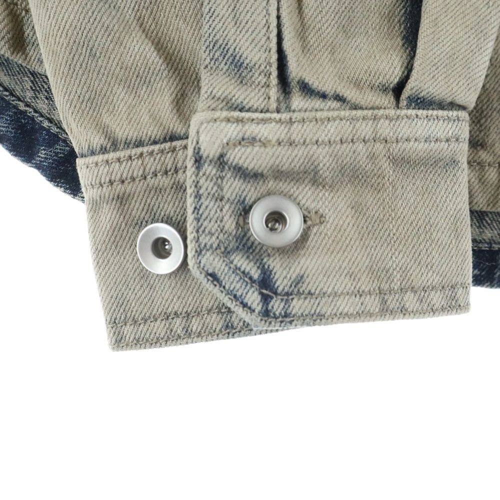 DRKSHDW (ダークシャドウ) OUTERSHIRT 長袖デニムシャツ インディゴ