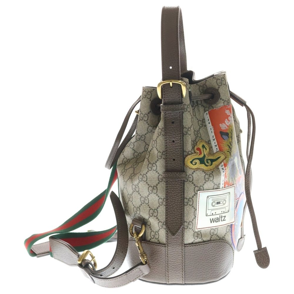 GUCCI (グッチ) クーリエ GGスプリーム 2WAYバックパック ハンドバッグ