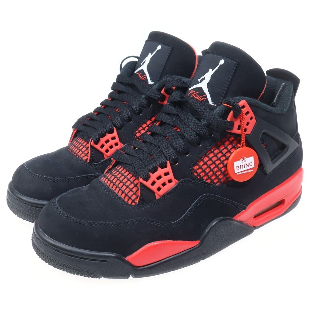 NIKE (ナイキ) AIR JORDAN 4 RED THUNDER CRIMSON エア ジョーダン4