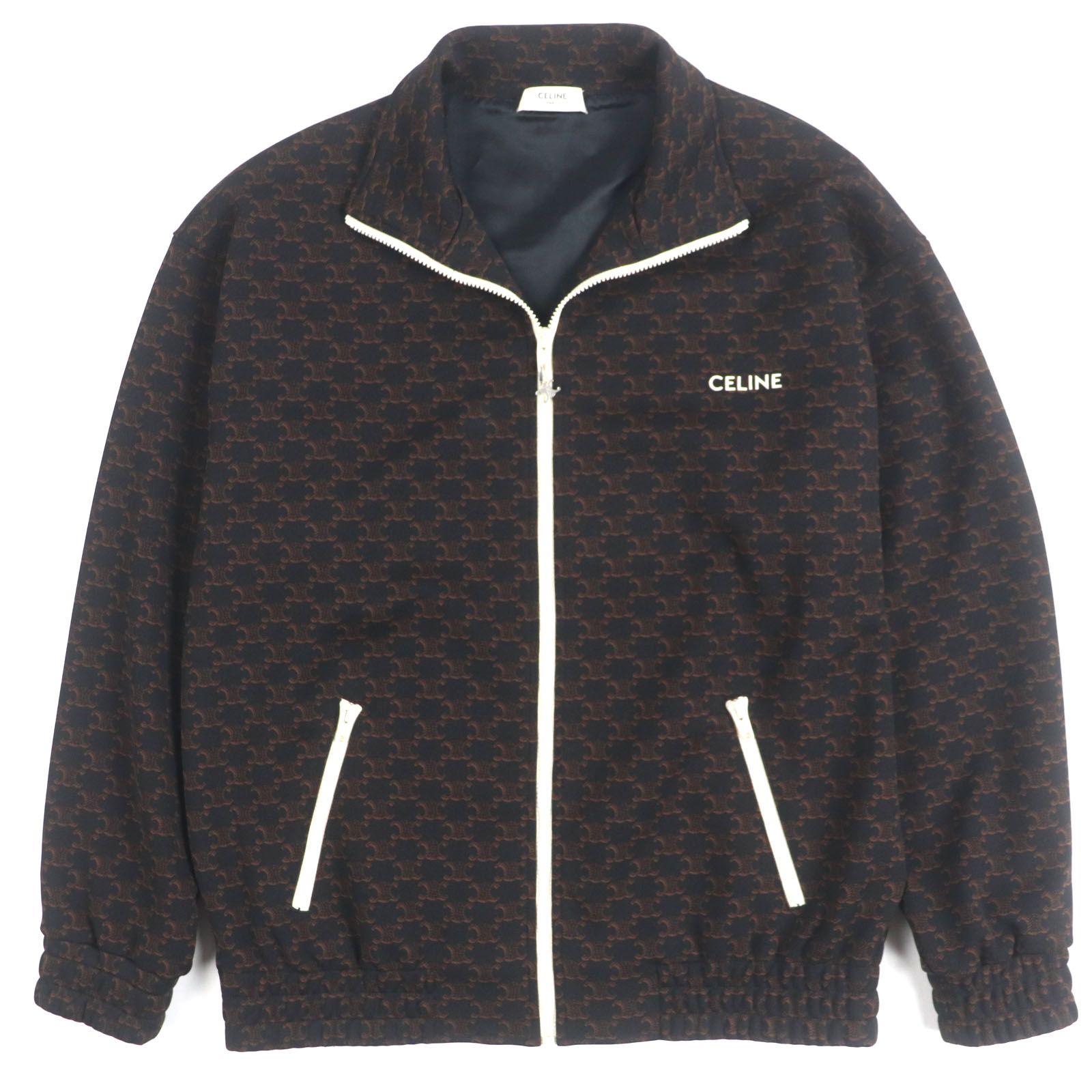 極美品▽CELINE セリーヌ 23SS 2Y74A366 モノグラム トリオンフ