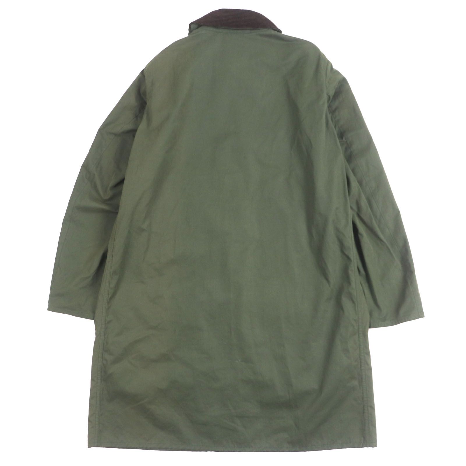 美品▽Barbour バブアー 241MCA0962 BORDER ボーダー 襟コーデュロイ 