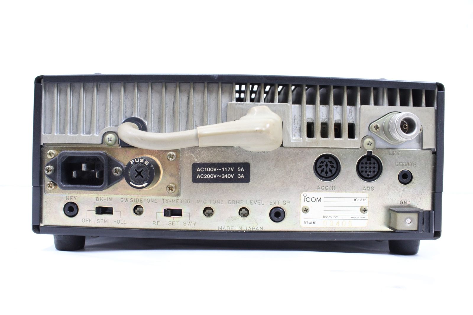 現状品 アイコム 無線機 IC-375 iCOM トランシーバー アマチュア 