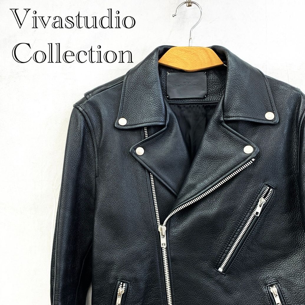 VIVASTUDIO ビバスタジオ コレクション レザー ダブル ライダース